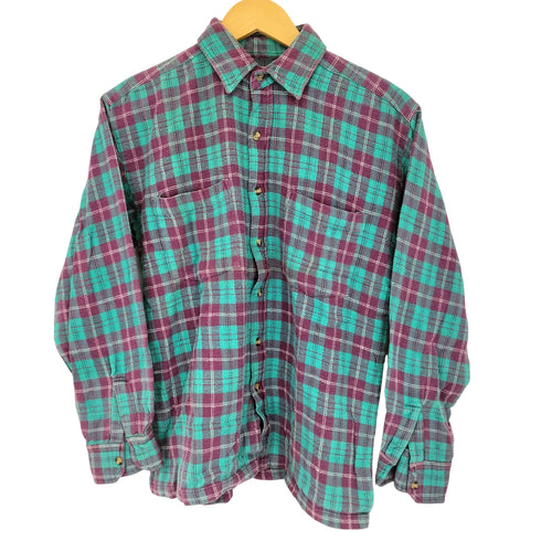 POWER CENTER 90S チェックネルシャツ メンズ import:M
